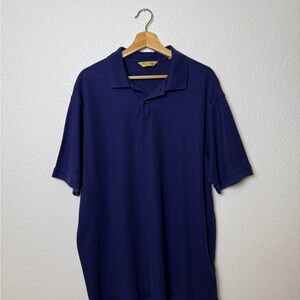 Gold label Roundtree&Yorke Men’s Navy Blue Polo Shirt